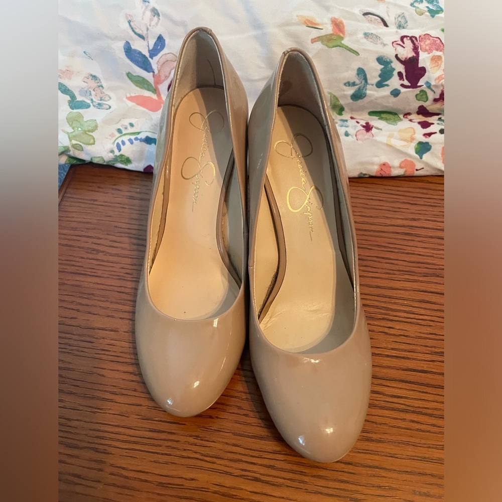 Jessica Simpson platform wedge heels